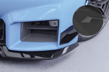 CSR Performance Flaps mit ABE für BMW M2 G87 Coupe FP041-S strukturiert schwarz matt (keine Lackierung erforderlich)