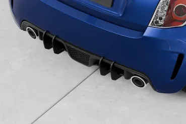 CSR Racing Diffusor | Heckansatz für Fiat Abarth 595 HA323-B Lackierung erforderlich (unlackiert)