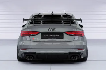 CSR Schwanenhals Heckflügel für Audi A3 / S3  / RS3 (8V) Limousine SHF005-D02-F