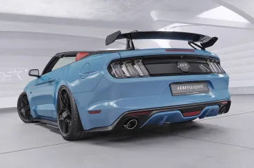 CSR Schwanenhals Heckflügel mit ABE für Ford Mustang MK6 Cabrio SHF047-D01-F