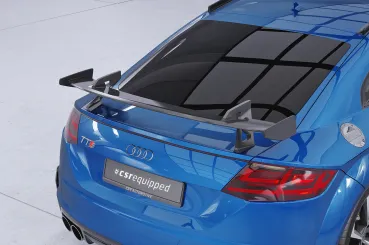 CSR Schwanenhals Heckflügel mit ABE als Ersatzteil für Audi TT (FV/8S) Coupe SHF004-D01-F