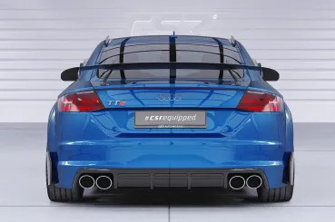 CSR Schwanenhals Heckflügel mit ABE als Ersatzteil für Audi TT (FV/8S) Coupe SHF004-D01-F