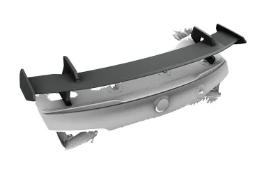 CSR Schwanenhals Heckflügel mit ABE für Alfa Romeo Giulia (Typ 952) Quadrifoglio SHF036-D01-F