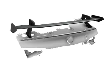 CSR Schwanenhals Heckflügel mit ABE für Alfa Romeo Giulia (Typ 952) Quadrifoglio SHF036-D01-F