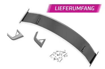 CSR Schwanenhals Heckflügel mit ABE für Alfa Romeo Giulia (Typ 952) Quadrifoglio SHF036-D02-F