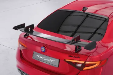CSR Schwanenhals Heckflügel mit ABE für Alfa Romeo Giulia (Typ 952) SHF035-D01-F