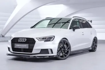 CSR Schwanenhals Heckflügel mit ABE für Audi A3 8VA Sportback SHF054-F01