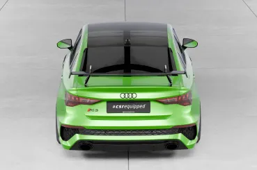 CSR Schwanenhals Heckflügel mit ABE für Audi A3 / S3 / RS3 (8Y) Limousine SHF057-D01-F