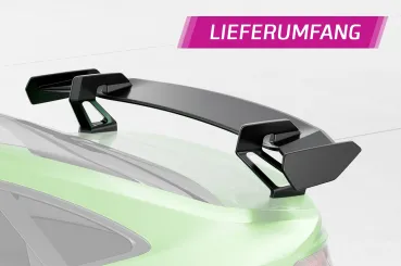 CSR Schwanenhals Heckflügel mit ABE für Audi A3 / S3 / RS3 (8Y) Limousine SHF057-D01-F