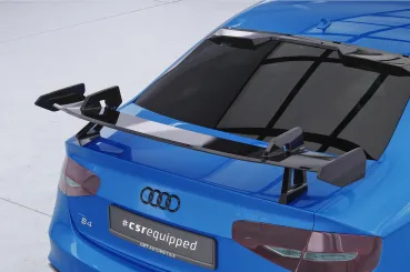 CSR Schwanenhals Heckflügel mit ABE für Audi A4 / S4 B8 (Typ 8K) Limousine SHF041-D01-F