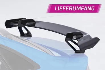 CSR Schwanenhals Heckflügel mit ABE für Audi A4 / S4 B8 (Typ 8K) Limousine SHF041-D01-F