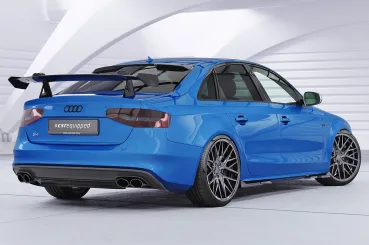 CSR Schwanenhals Heckflügel mit ABE für Audi A4 / S4 B8 (Typ 8K) Limousine SHF041-D02-F