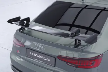 CSR Schwanenhals Heckflügel mit ABE für Audi A4 / S4 B9 (Typ 8W) Limousine SHF044-D01-F