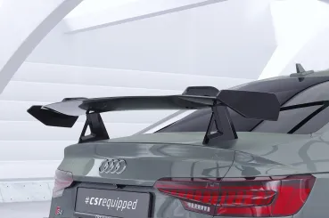 CSR Schwanenhals Heckflügel mit ABE für Audi A4 / S4 B9 (Typ 8W) Limousine SHF044-D02-F