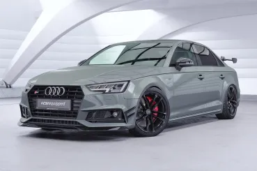 CSR Schwanenhals Heckflügel mit ABE für Audi A4 / S4 B9 (Typ 8W) Limousine SHF044-D02-F