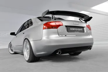 CSR Schwanenhals Heckflügel mit ABE für Audi A4 / S4 / RS4 B7 (Typ 8E) / Seat Exeo Limousine SHF010-D01-F