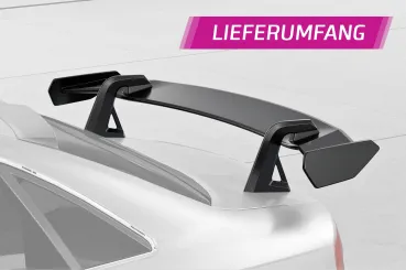 CSR Schwanenhals Heckflügel mit ABE für Audi A4 / S4 / RS4 B7 (Typ 8E) / Seat Exeo Limousine SHF010-D02-F
