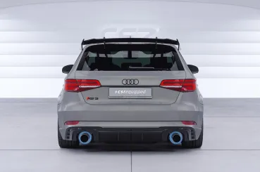 CSR Schwanenhals Heckflügel mit ABE für Audi RS3 (8VA) Sportback SHF080-F01