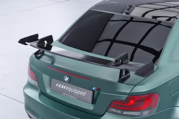 CSR Schwanenhals Heckflügel mit ABE für BMW 1er / M1 E82 Coupe SHF043-D01-F