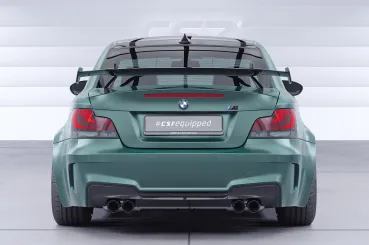 CSR Schwanenhals Heckflügel mit ABE für BMW 1er / M1 E82 Coupe SHF043-D01-F