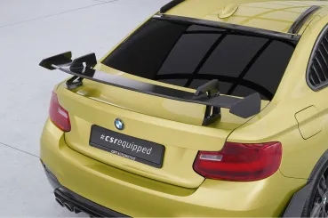 CSR Schwanenhals Heckflügel mit ABE für BMW 2er/M2 F22/F23/F87 Coupe SHF011-D01-F