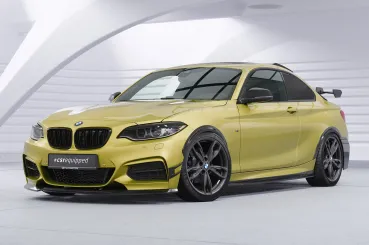 CSR Schwanenhals Heckflügel mit ABE für BMW 2er/M2 F22/F23/F87 Coupe SHF011-D01-F