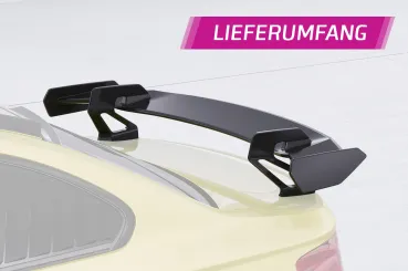 CSR Schwanenhals Heckflügel mit ABE für BMW 2er/M2 F22/F23/F87 Coupe SHF011-D01-F