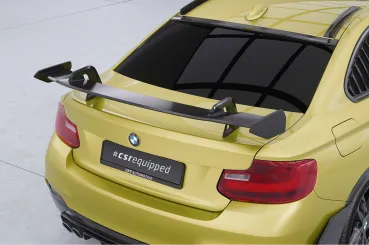 CSR Schwanenhals Heckflügel mit ABE für BMW 2er/M2 F22/F23/F87 Coupe SHF011-D02-F