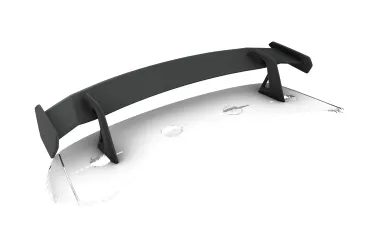 CSR Schwanenhals Heckflügel mit ABE für BMW 3er E46 Coupe SHF038-D02-F