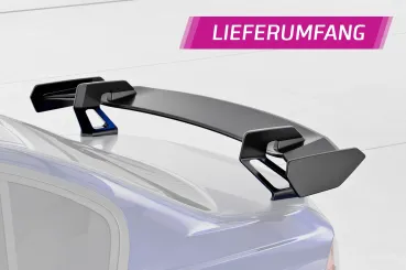 CSR Schwanenhals Heckflügel mit ABE für BMW 3er E90 / M3 E90 Limousine SHF060-D01-F