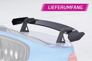 CSR Schwanenhals Heckflügel mit ABE für BMW 3er F30 / M3 F80 Limousine SHF003-D02-F