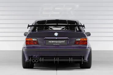 CSR Schwanenhals Heckflügel mit ABE für BMW 3er / M3 E36 Coupe SHF019-D01-F