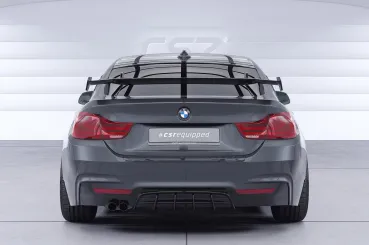 CSR Schwanenhals Heckflügel mit ABE für BMW 4er F36 Gran Coupe SHF027-D01-F