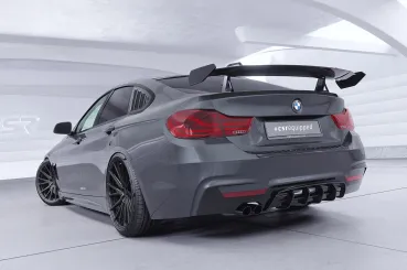 CSR Schwanenhals Heckflügel mit ABE für BMW 4er F36 Gran Coupe SHF027-D02-F