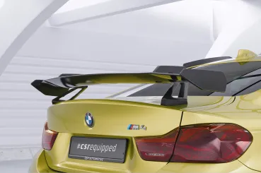 CSR Schwanenhals Heckflügel mit ABE für BMW M4 F82 Coupe SHF059-D01-F
