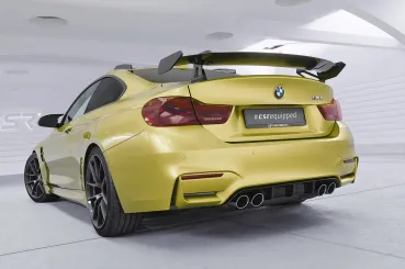 CSR Schwanenhals Heckflügel mit ABE für BMW M4 F82 Coupe SHF059-D01-F