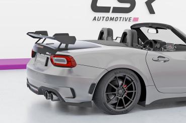 CSR Schwanenhals Heckflügel mit ABE für Fiat 124 Spider SHF037-D01-F