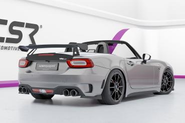 CSR Schwanenhals Heckflügel mit ABE für Fiat 124 Spider SHF037-D01-F