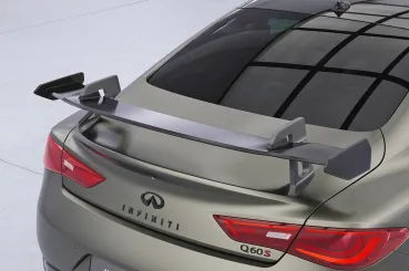 CSR Schwanenhals Heckflügel mit ABE für Infiniti Q60 / Q60S Coupe SHF014-D01-F