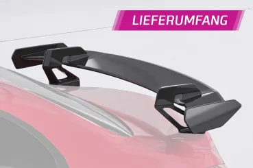 CSR Schwanenhals Heckflügel mit ABE für Mercedes-Benz C-Klasse (W205) Limousine SHF031-D01-F