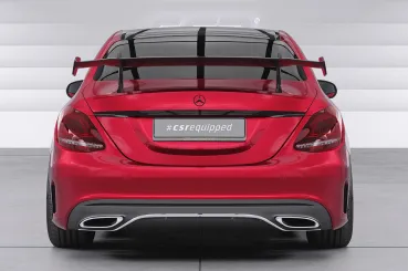 CSR Schwanenhals Heckflügel mit ABE für Mercedes-Benz C-Klasse (W205) Limousine SHF031-D02-F