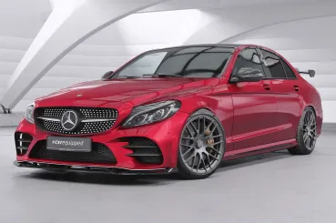 CSR Schwanenhals Heckflügel mit ABE für Mercedes-Benz C-Klasse (W205) Limousine SHF031-D02-F