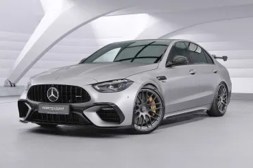 CSR Schwanenhals Heckflügel mit ABE für Mercedes-Benz C-Klasse (W206) Limousine SHF032-D02-F