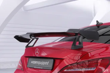 CSR Schwanenhals Heckflügel mit ABE für Mercedes-Benz CLA (C117) Limousine SHF069-D01-F