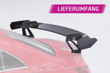 CSR Schwanenhals Heckflügel mit ABE für Mercedes-Benz CLA (C117) Limousine SHF069-D01-F