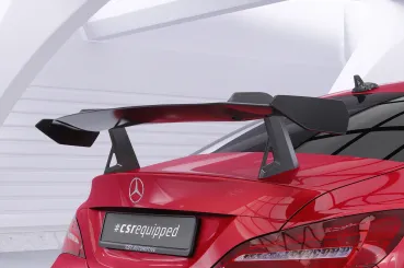 CSR Schwanenhals Heckflügel mit ABE für Mercedes-Benz CLA (C117) Limousine SHF069-D02-F
