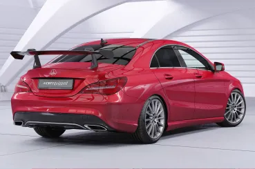 CSR Schwanenhals Heckflügel mit ABE für Mercedes-Benz CLA (C117) Limousine SHF069-D02-F