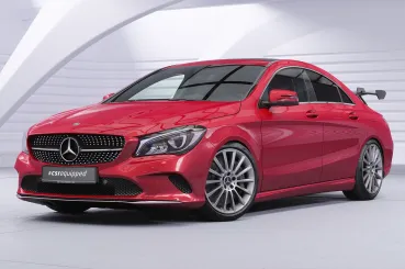 CSR Schwanenhals Heckflügel mit ABE für Mercedes-Benz CLA (C117) Limousine SHF069-D02-F
