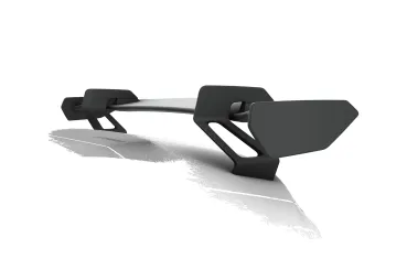 CSR Schwanenhals Heckflügel mit ABE für Mercedes-Benz CLS C257 Limousine SHF033-D01-F