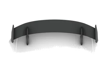 CSR Schwanenhals Heckflügel mit ABE für Mercedes-Benz CLS C257 Limousine SHF033-D02-F